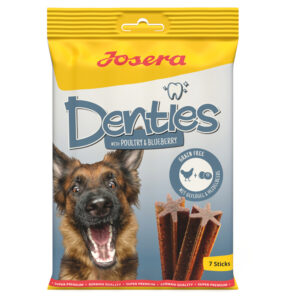 180g Josera Denties met Gevogelte & Bosbes Hondensnacks