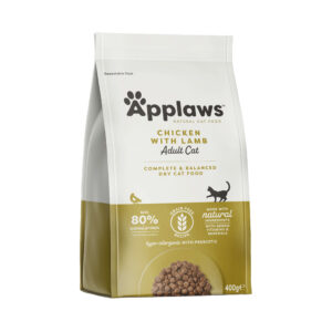 Applaws Adult Kip met Lam Droog Kattenvoer – 400 g