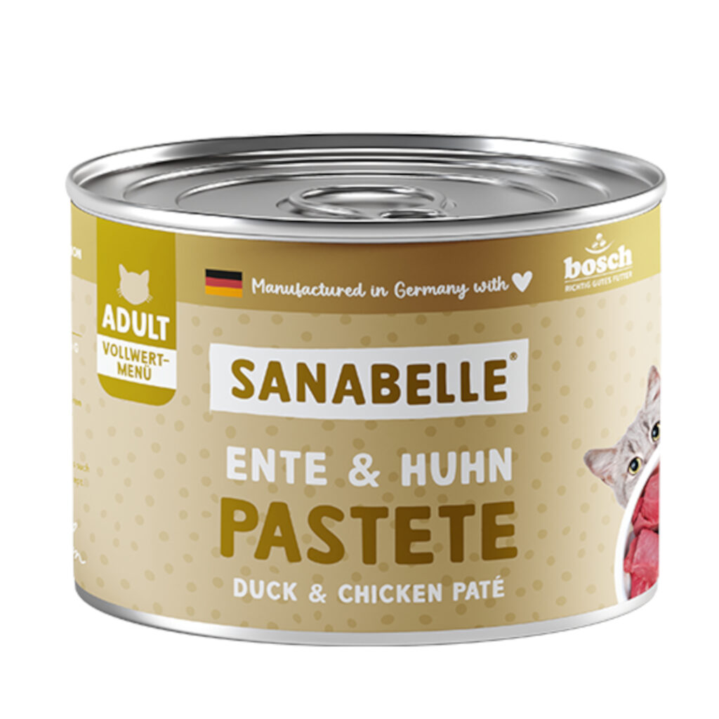 Sanabelle All Meat 6 x 195 g Kattenvoer – Eend & Kip