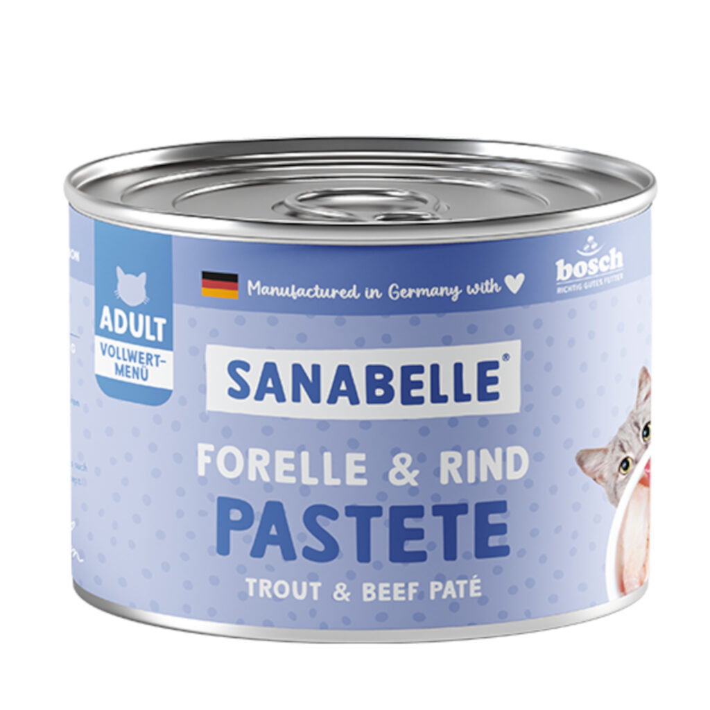 Sanabelle All Meat 6 x 195 g Kattenvoer – Forel & Rund