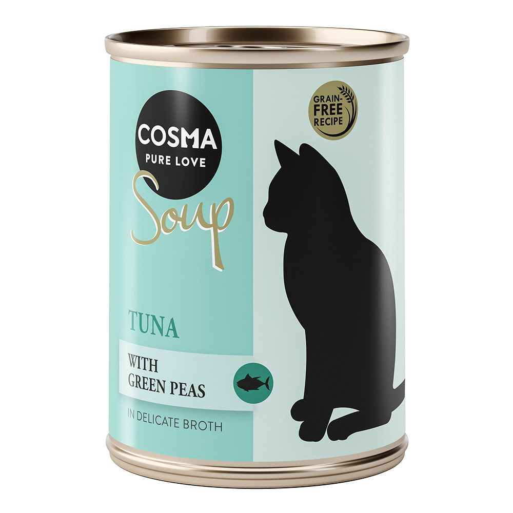 Voordeelpakket Cosma Soup 24 x 100 g – Tonijn met Groene Erwten