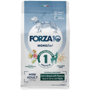 1,5kg hertenvlees en aardappelen Mini Dieet Forza10 Droog voor honden