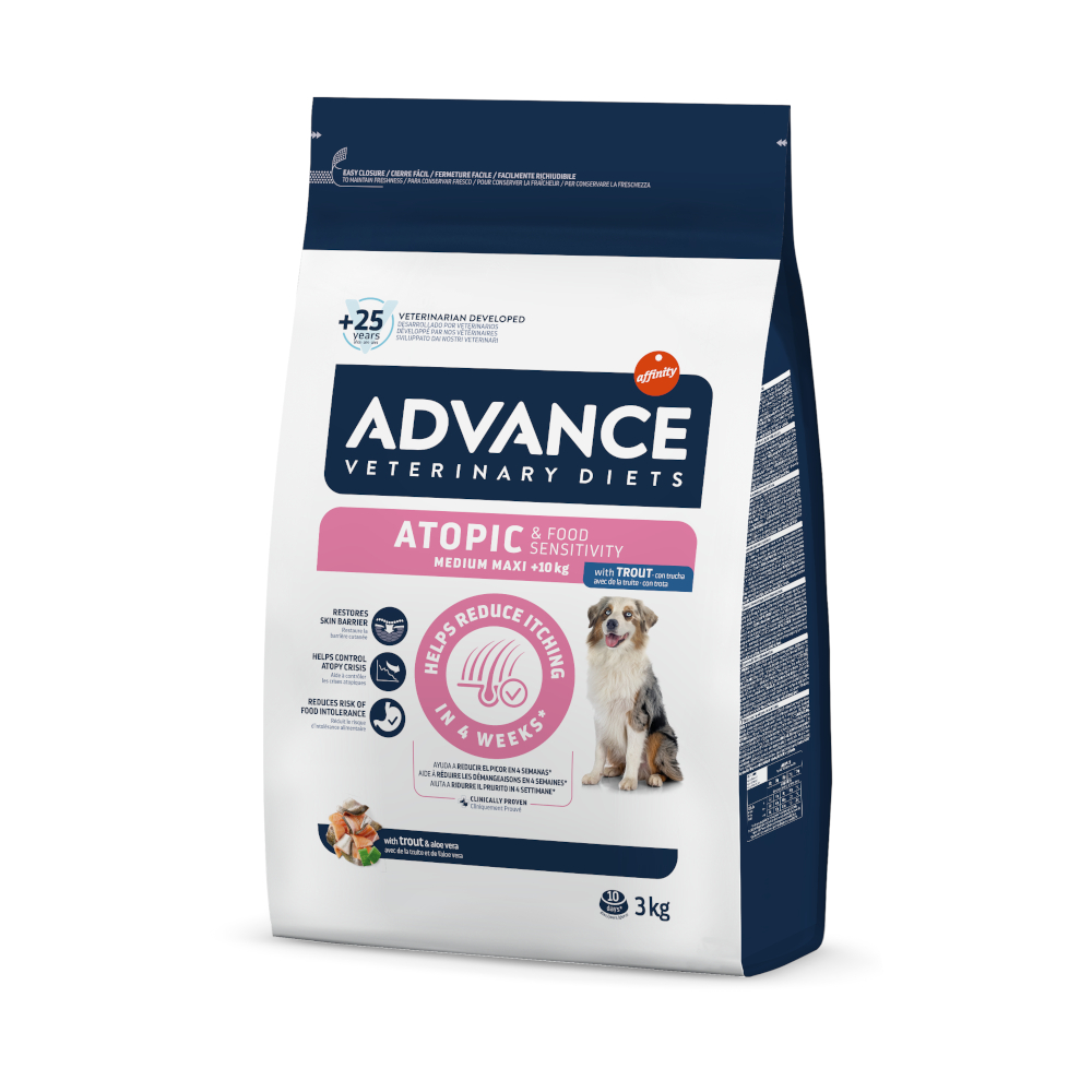Advance Veterinary Diets Atopic Forel Hondenvoer – 3 kg