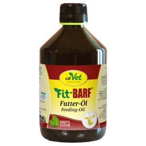 500ml cdVet Fit-BARF Voerolie Aanvullend Voer voor Katten/Honden