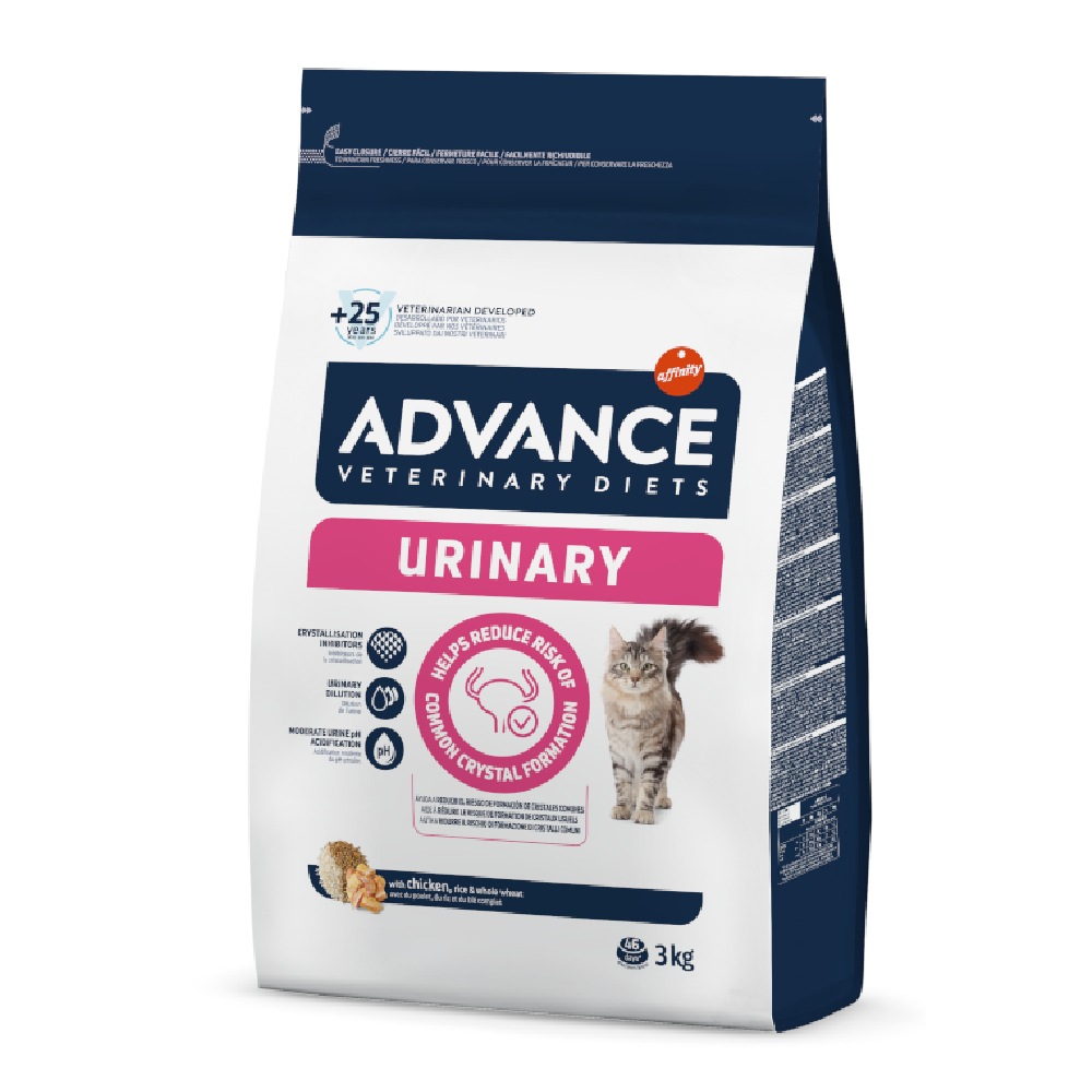 3kg Urinary Feline Advance Veterinary Diets Kattenvoer