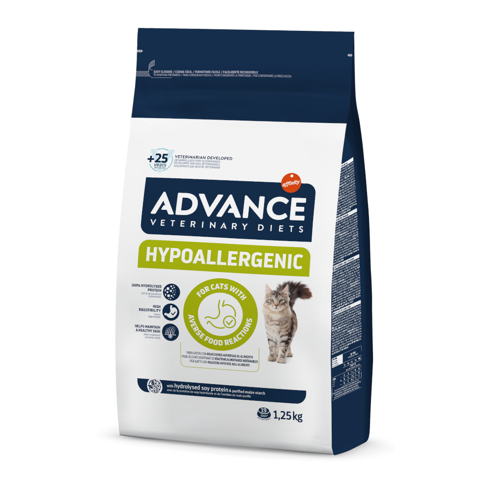 Advance Veterinary Diets Hypoallergenic Feline – 1,25 kg