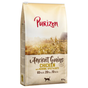 2×6,5 kg Purizon Adult Kip met Vis – Ancient Grain Katten Droogvoer