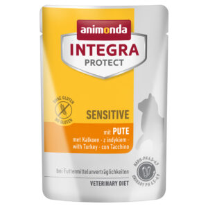 24x 85g Animonda Integra Protect Adult Sensitive Kalkoen kattenvoer nat
