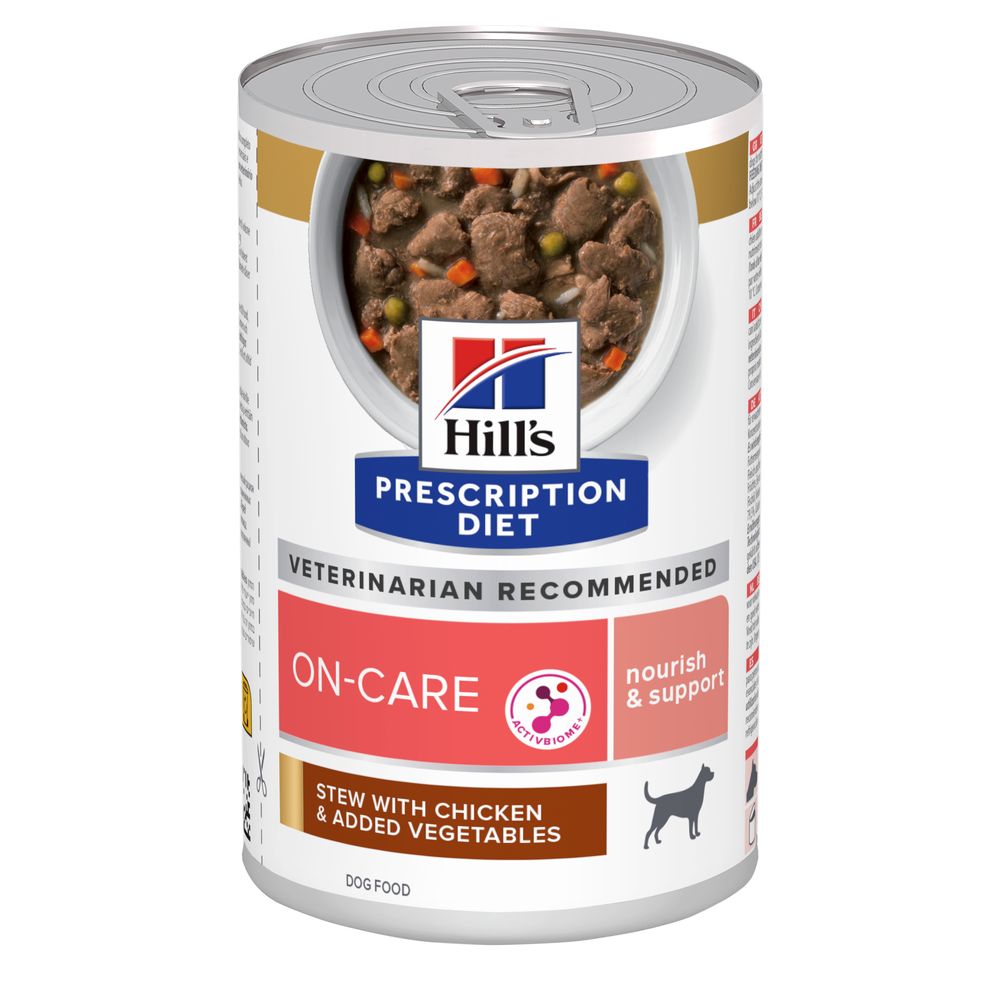 48 x 354 g Hill’s Prescription Diet On-Care met Kip hondenvoer nat