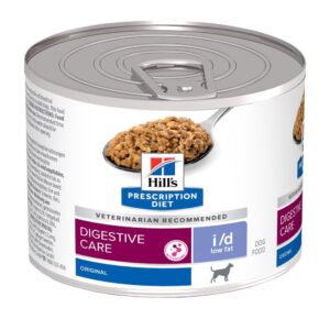 Hill´s Prescription Diet Canine i/d Digestive Care Low Fat Hondenvoer Original – Voordeelpakket: 48 x 200 g