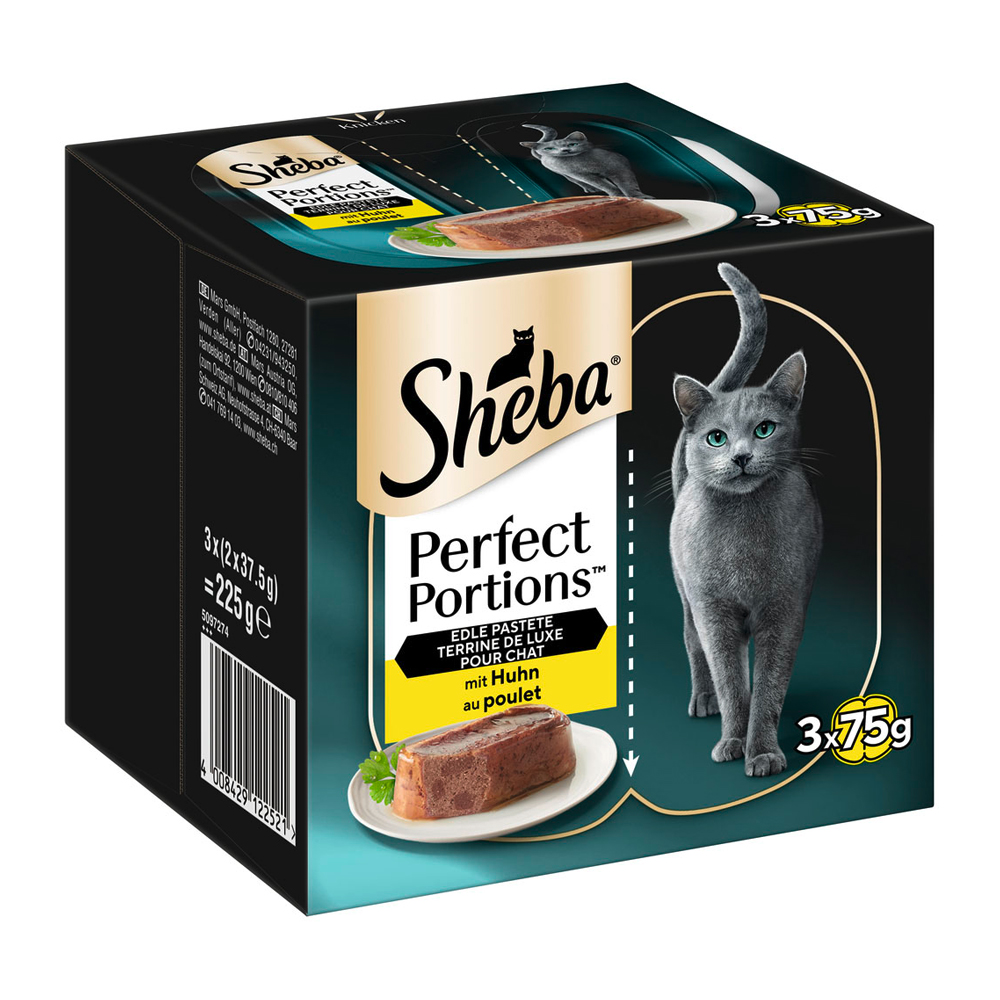 6×37,5g Perfect Portions Paté met Kip