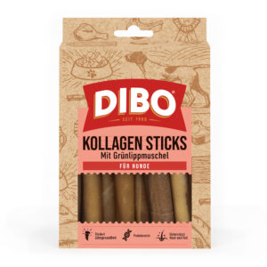 2 x 150 g DIBO Collageen Sticks met Groenlipmossel Hondensnacks
