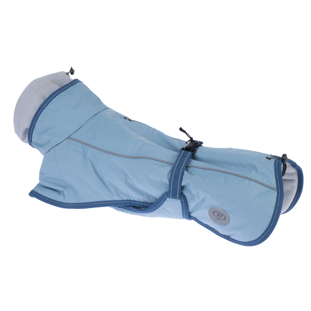 Nomad Tales Bloom hondenjas Airy Blue ca. 55cm ruglengte hond