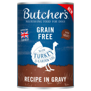 24x 400g Butcher’s Original Graanvrij met kalkoen in saus Nat Hondenvoer