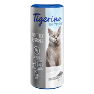 3x700ml Tigerino Refresher Natuurlijke ontgeurder voor Kattenbakvulling
