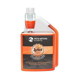 2 x 500 ml Pets Nature Zalmolie voor honden
