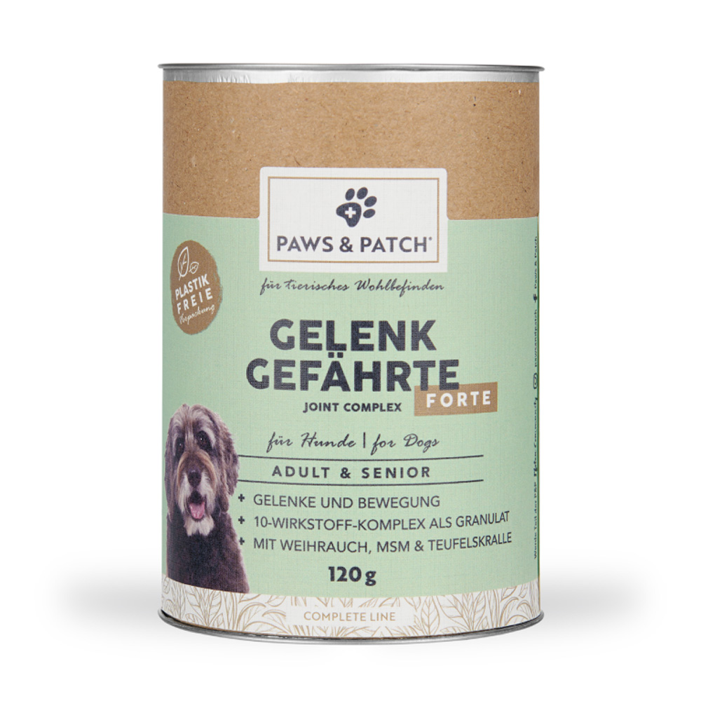 120g PAWS & PATCH Gezamenlijke metgezel Forte voor honden Adult & Senior