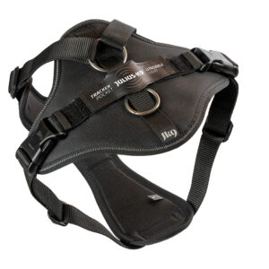 JULIUS-K9 Longwalk Light hondentuig met trackerzakje maat M: Borstomtrek 56 – 76 cm hond