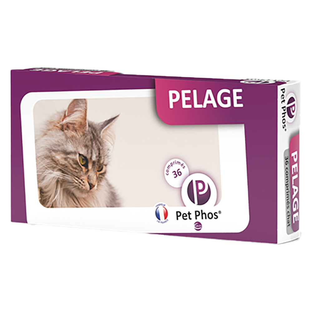 36 tabletten Pet-Phos Katachtige Huid & Vacht aanvullend diervoeder voor katten
