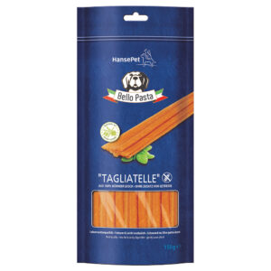 Voordeelpakket: 3x150g Hansepet Bello Pasta Tagliatelle Chicken hondensnacks