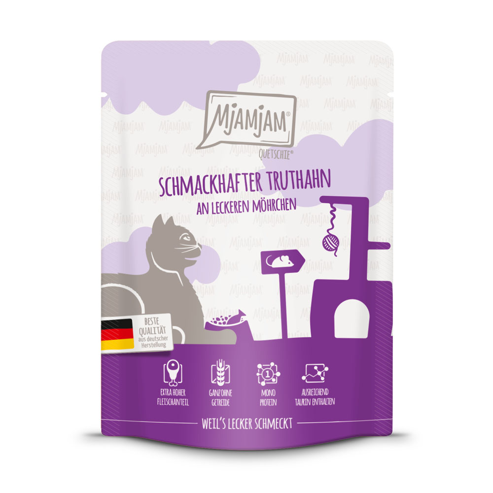 MjAMjAM Squeeze 6 x 300 g of 24 x 300 g – Kalkoen (6 x 300 g)