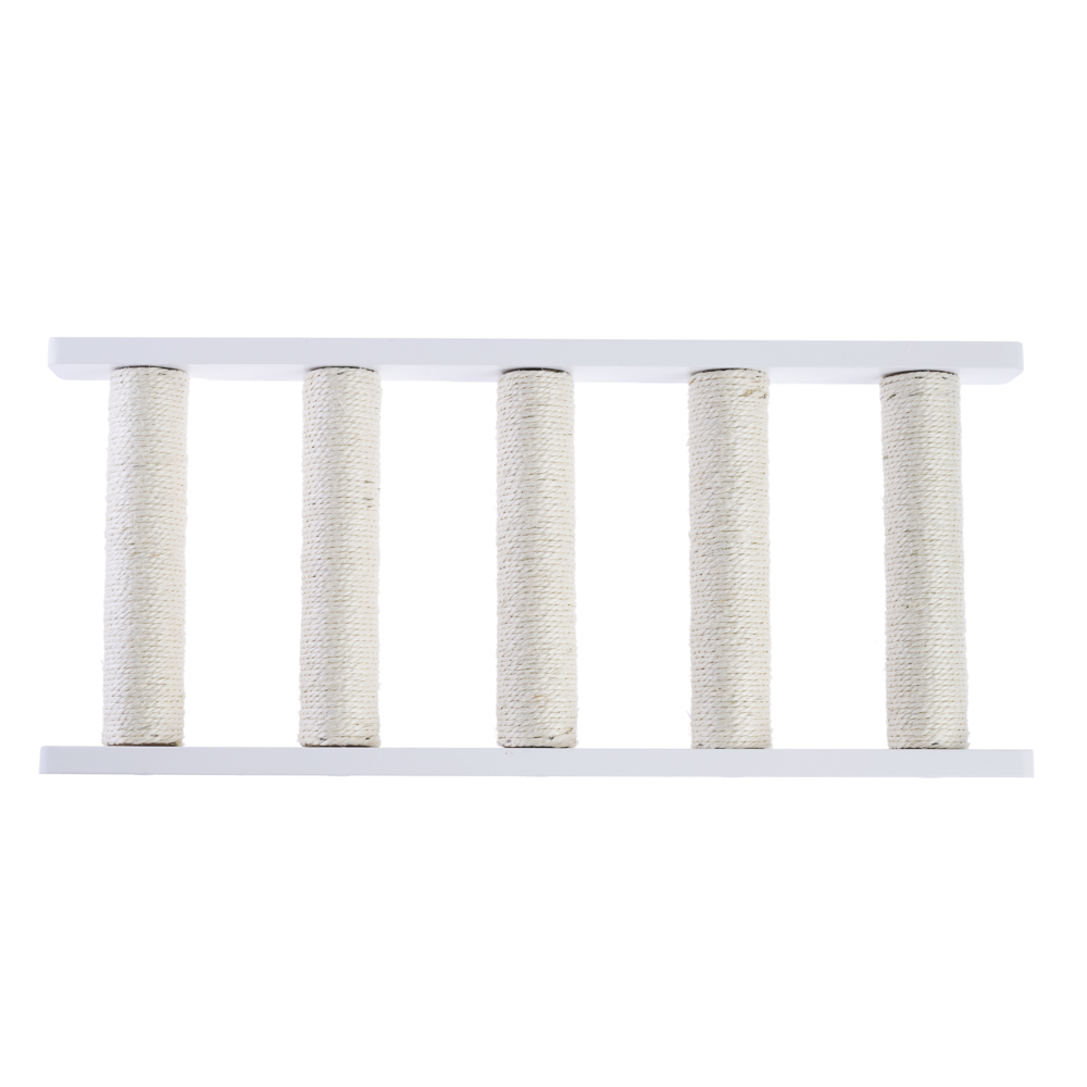 Modern Living krabladder San Francisco witte kat