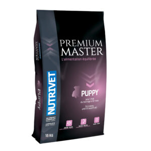 15kg Nutrivet Premium Master Puppy met kip droog hondenvoer