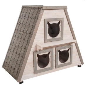 – L 90 x B 50 x H 75 cm – Kattenhuis Madeira