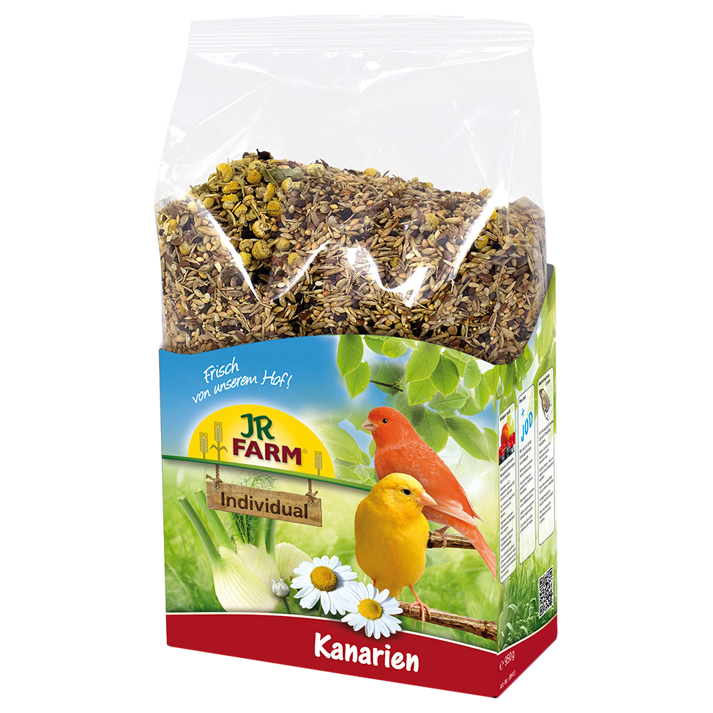 JR Farm Individual Kanarievoer – Dubbelpak: 2 x 1 kg