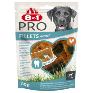 8in1 Fillets Pro Dental – Voordeelpakket: 5 x 80 g