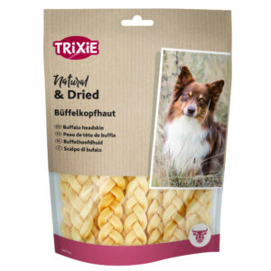 12cm, 3×200 g Trixie buffelhuid gevlochten hondensnacks