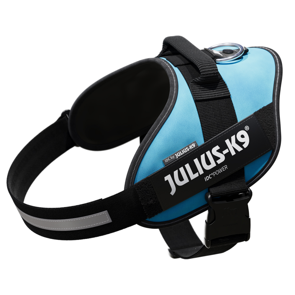 JULIUS-K9 IDC® Power Harness, aquamarine – Grootte: XL