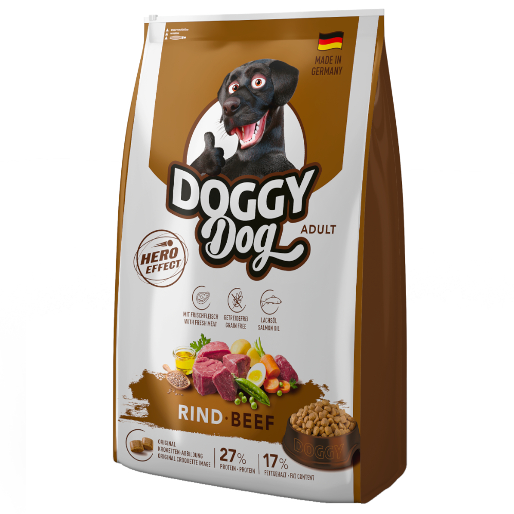 Voordeelpakket: 2x10kg Doggy Dog Adult Rund droog hondenvoer