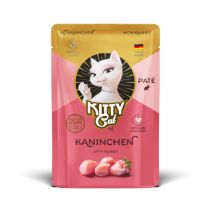 6x85g Konijn Kitty Cat Pate natvoer voor katten