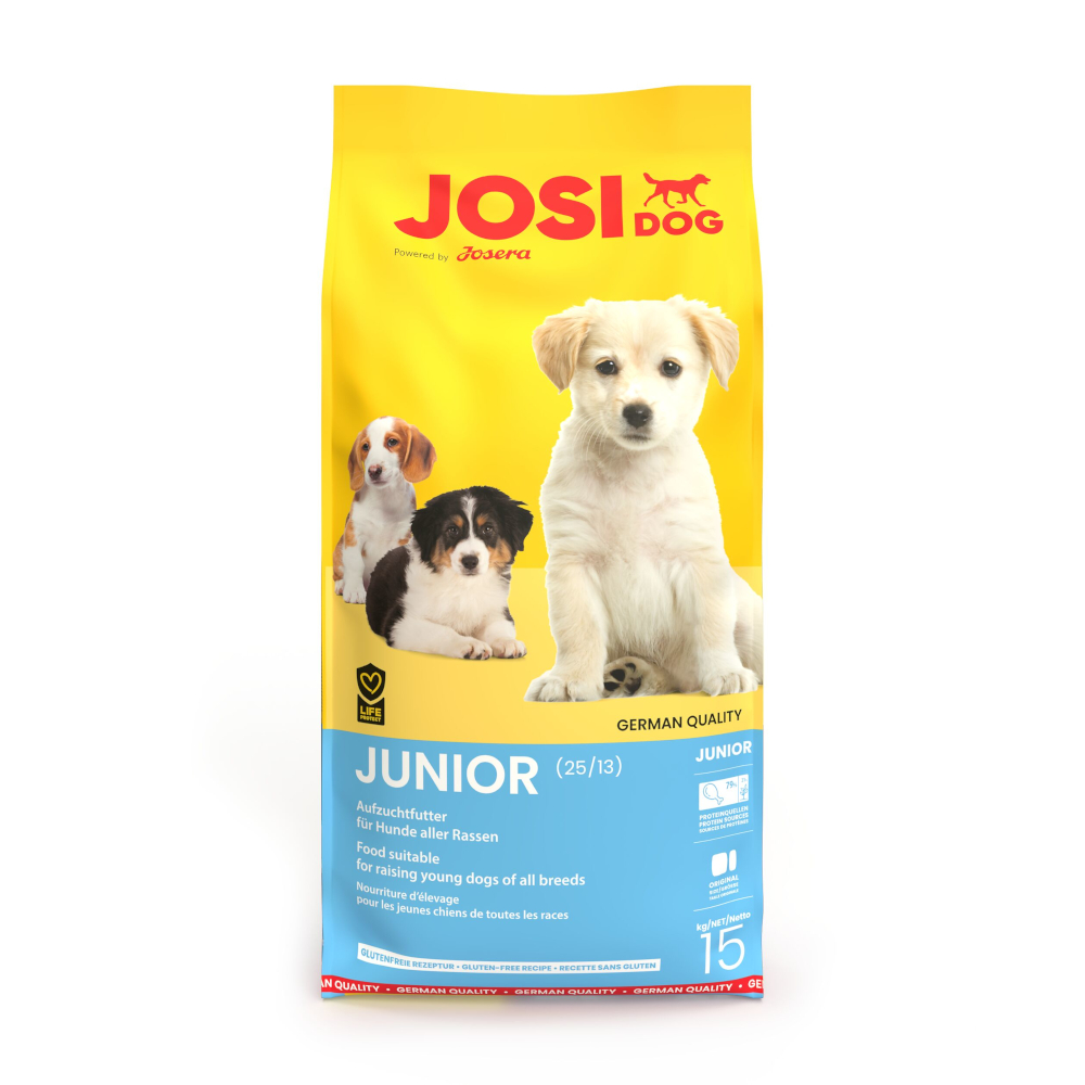 JosiDog Junior met kip – Dubbelpak: 2 x 15 kg