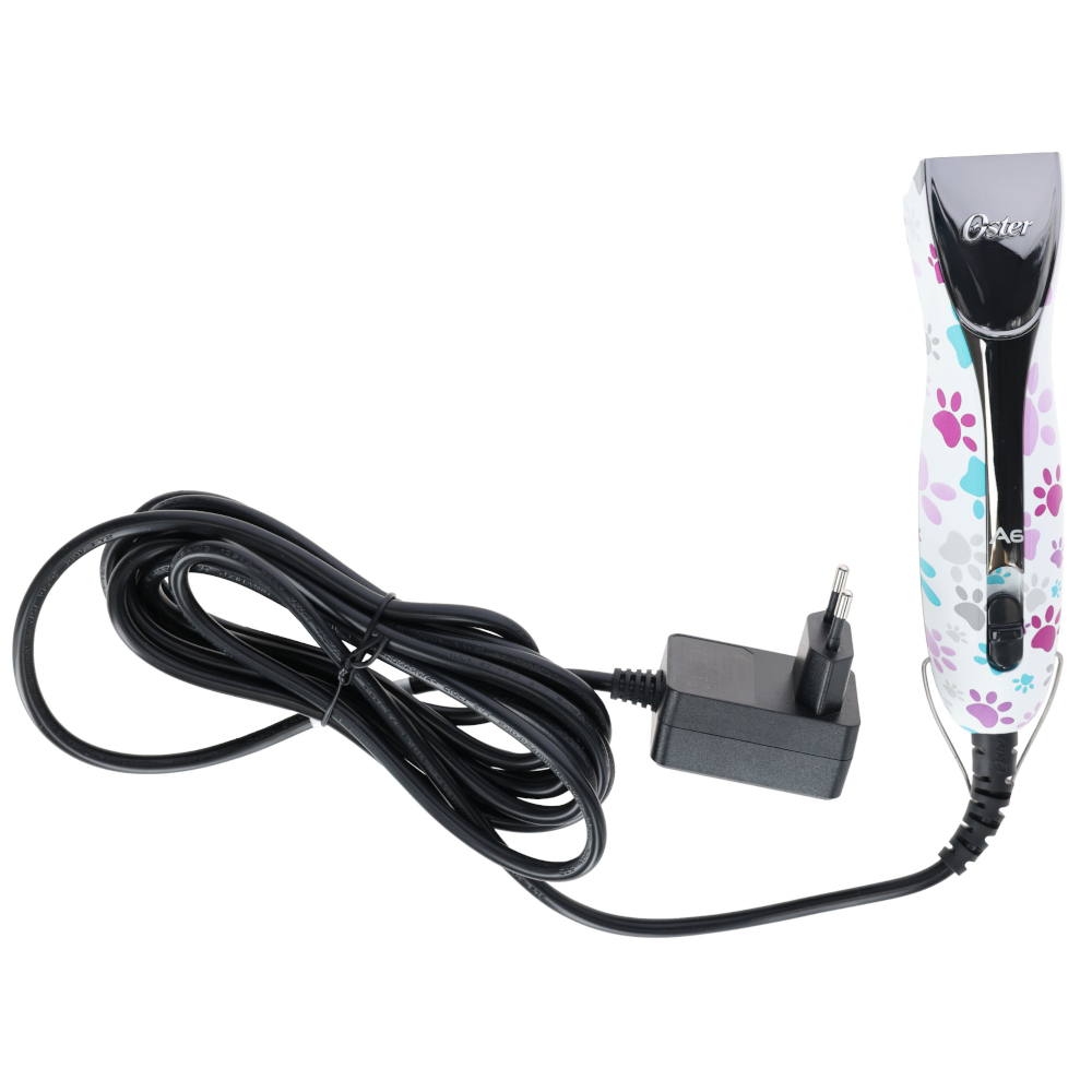 Oster tondeuse A6 Slim met pootafdruk tondeuse zonder scheerhoofd hond