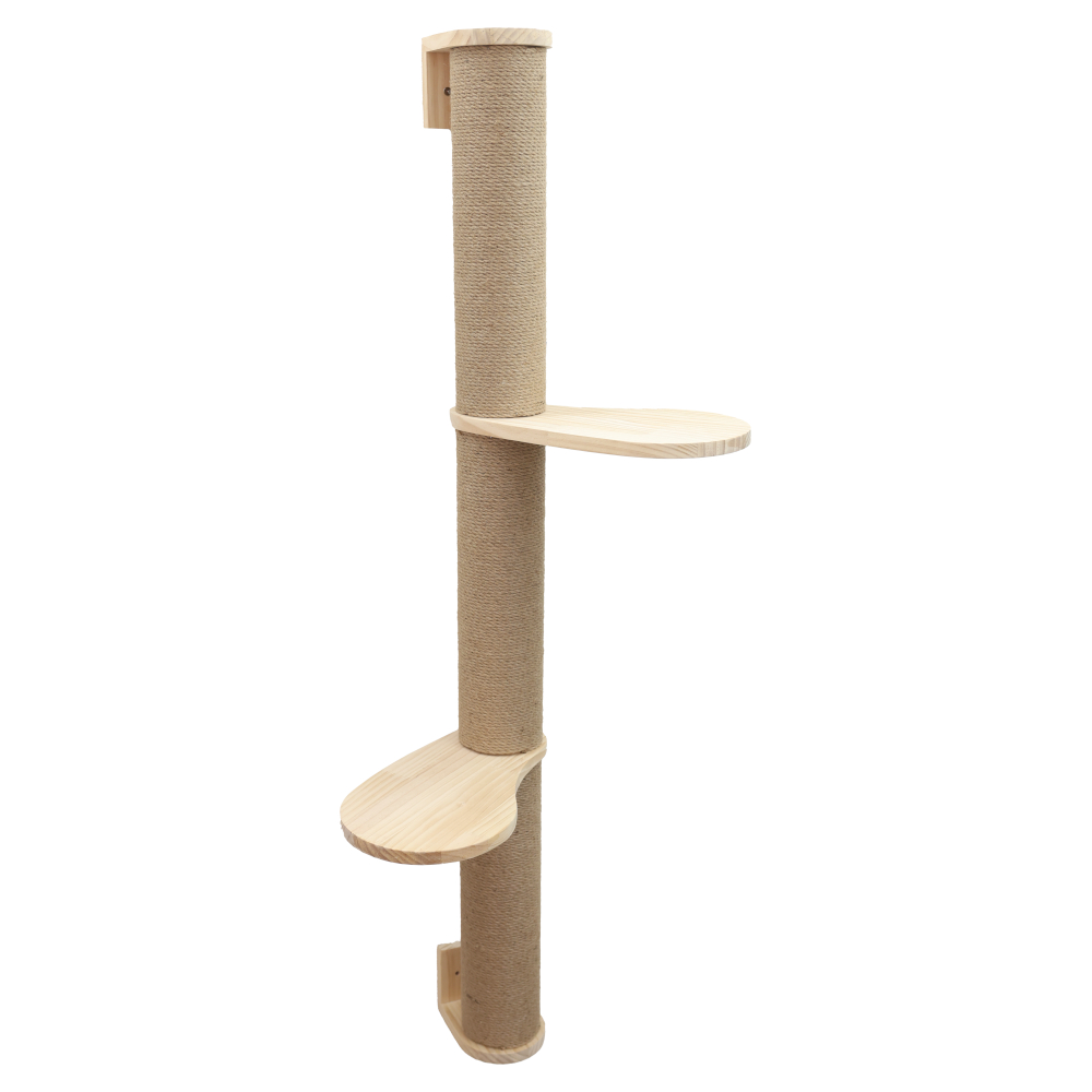 Kerbl Pet krabpaal Hout – natuur kat