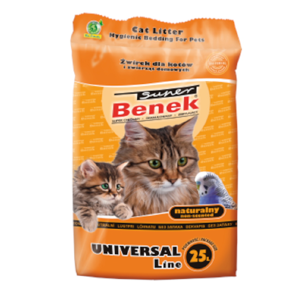 25l Super Benek universele kattenbakvulling