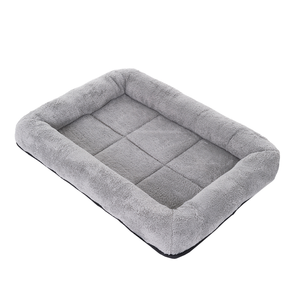 Antislip Hondenmand maat XL: L109 x B69 x H10 cm Grijs