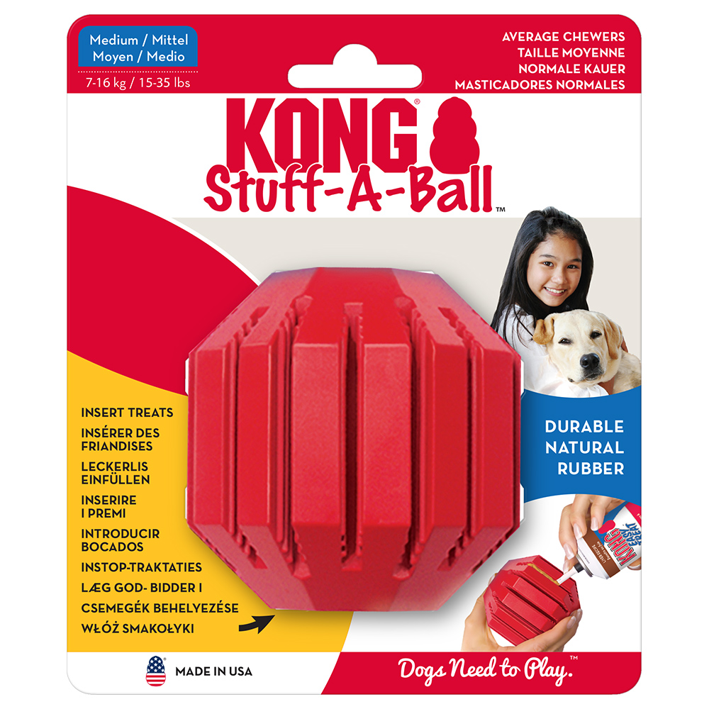 Kong Stuff-A-Ball – M: ca. Ø 7,6 cm