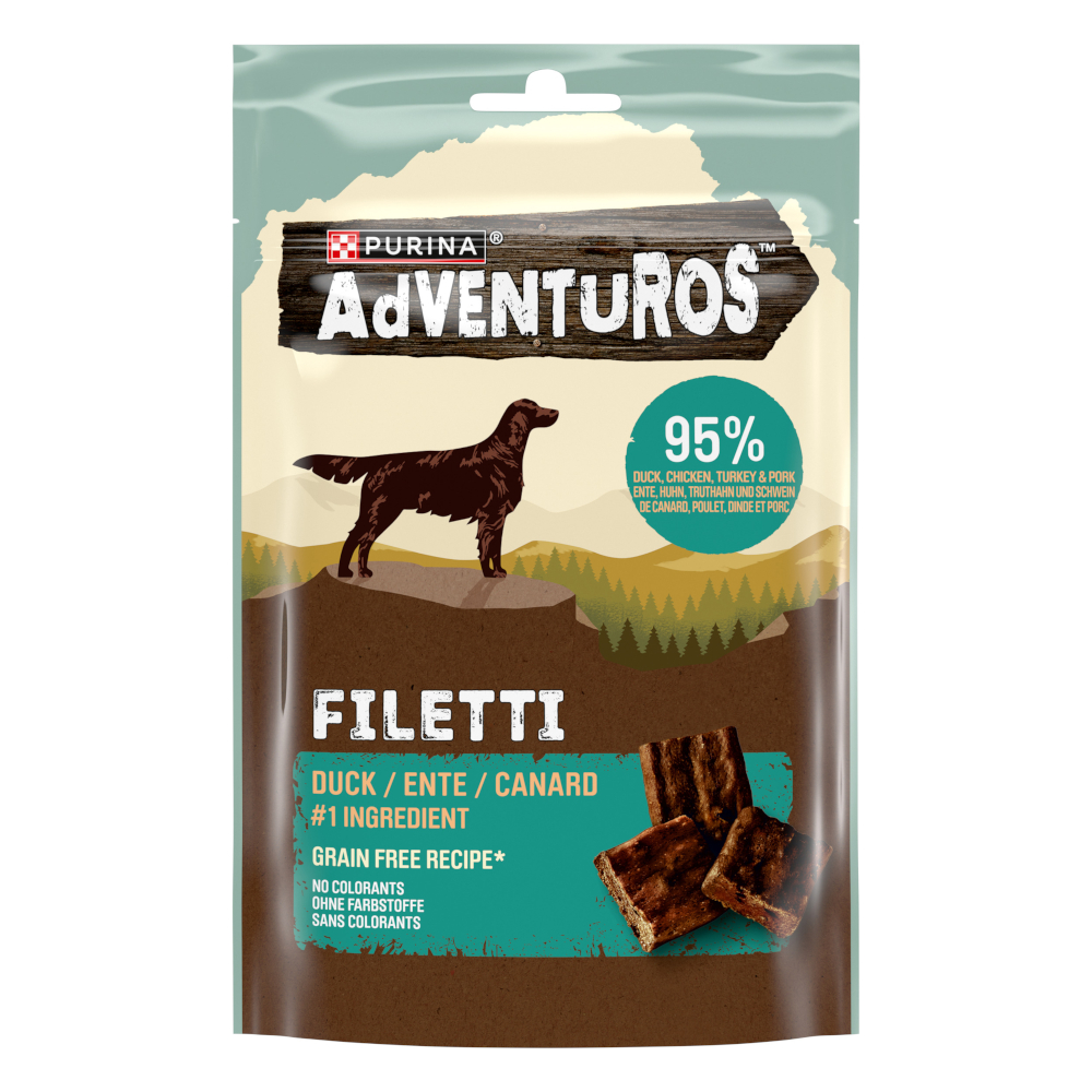 Purina Adventuros Filetti met eend – 70 g