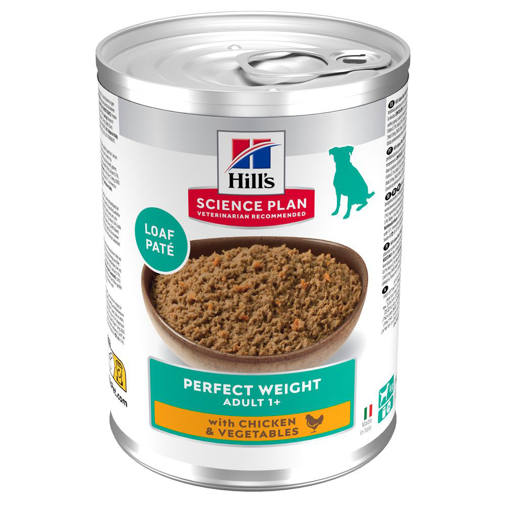 Hill’s Science Plan Adult Perfect Weight – Voordeelpakket: 12 x 363 g
