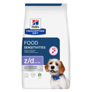 10kg Hill’s Prescription Diet z/d Food Sensitivities Low Fat Hydrolysed Soy droog hondenvoer