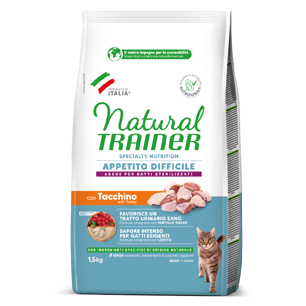 Natural Trainer Difficult Appetite Wit Vlees – Dubelpak: 2 x 1,5 kg