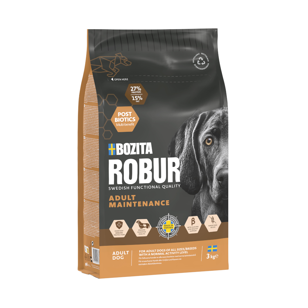 Bozita Robur Onderhoud – Dubbelpak: 2 x 3 kg
