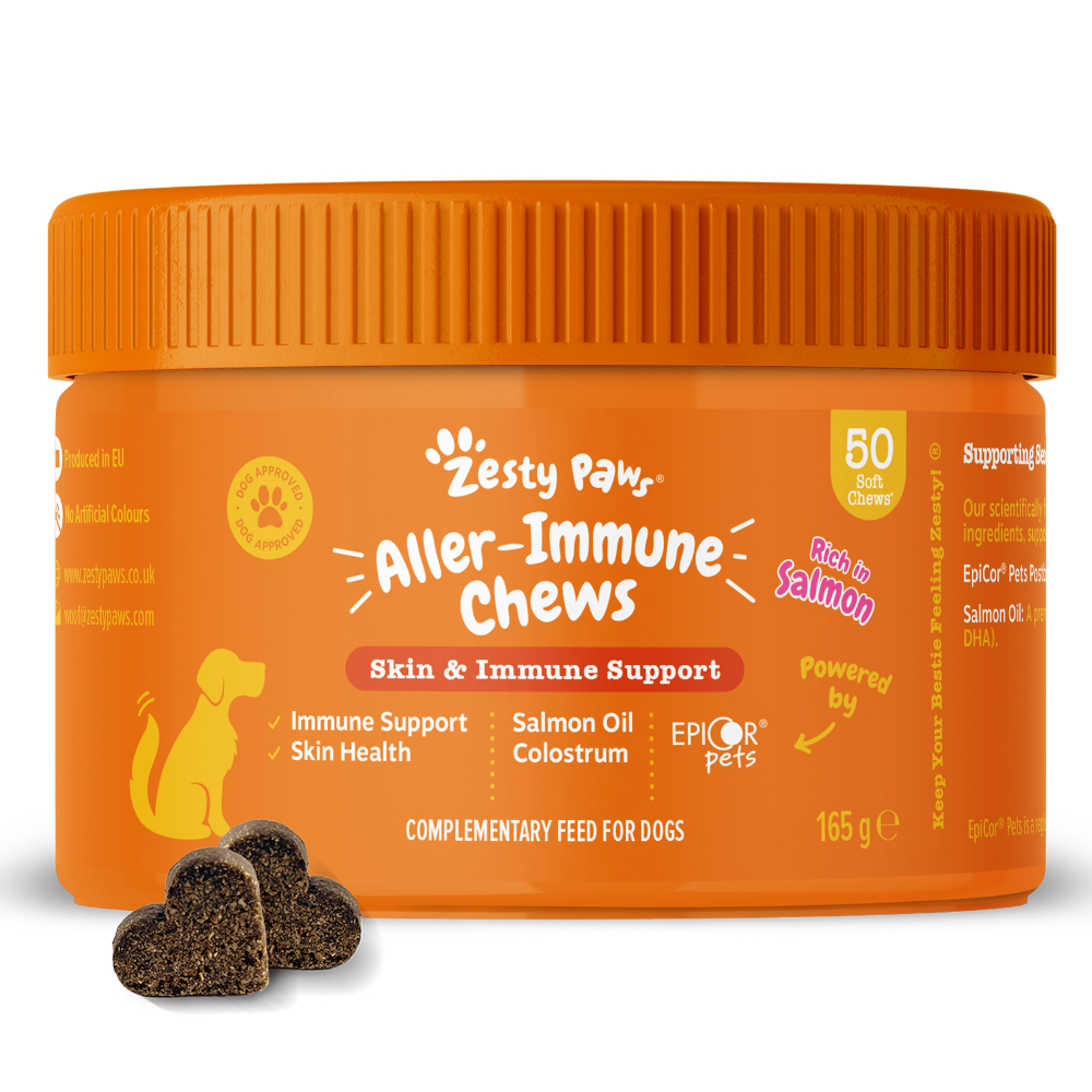 Zesty Paws Aller-Immune Chews zalm – 50 Kauwtabletten