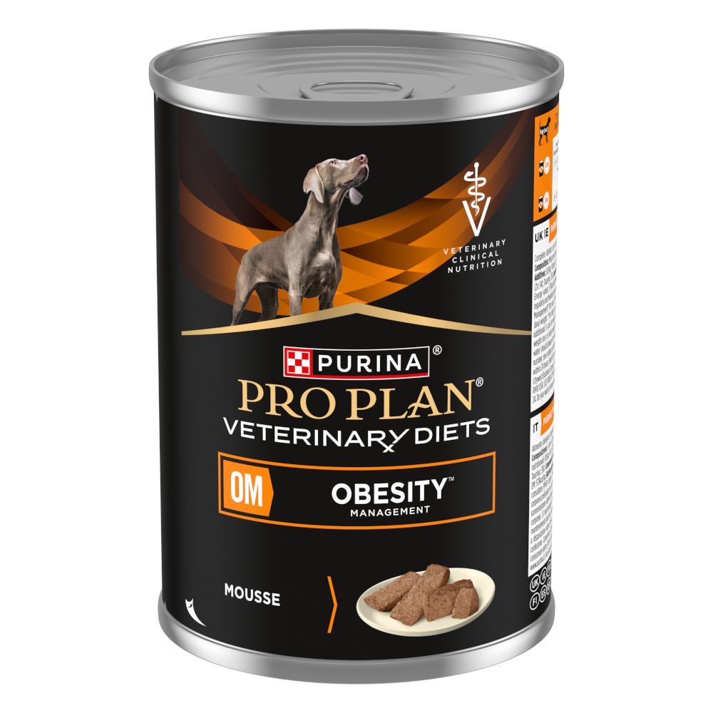Purina Veterinary Diets Canine Mousse OM Obesity – 400 g