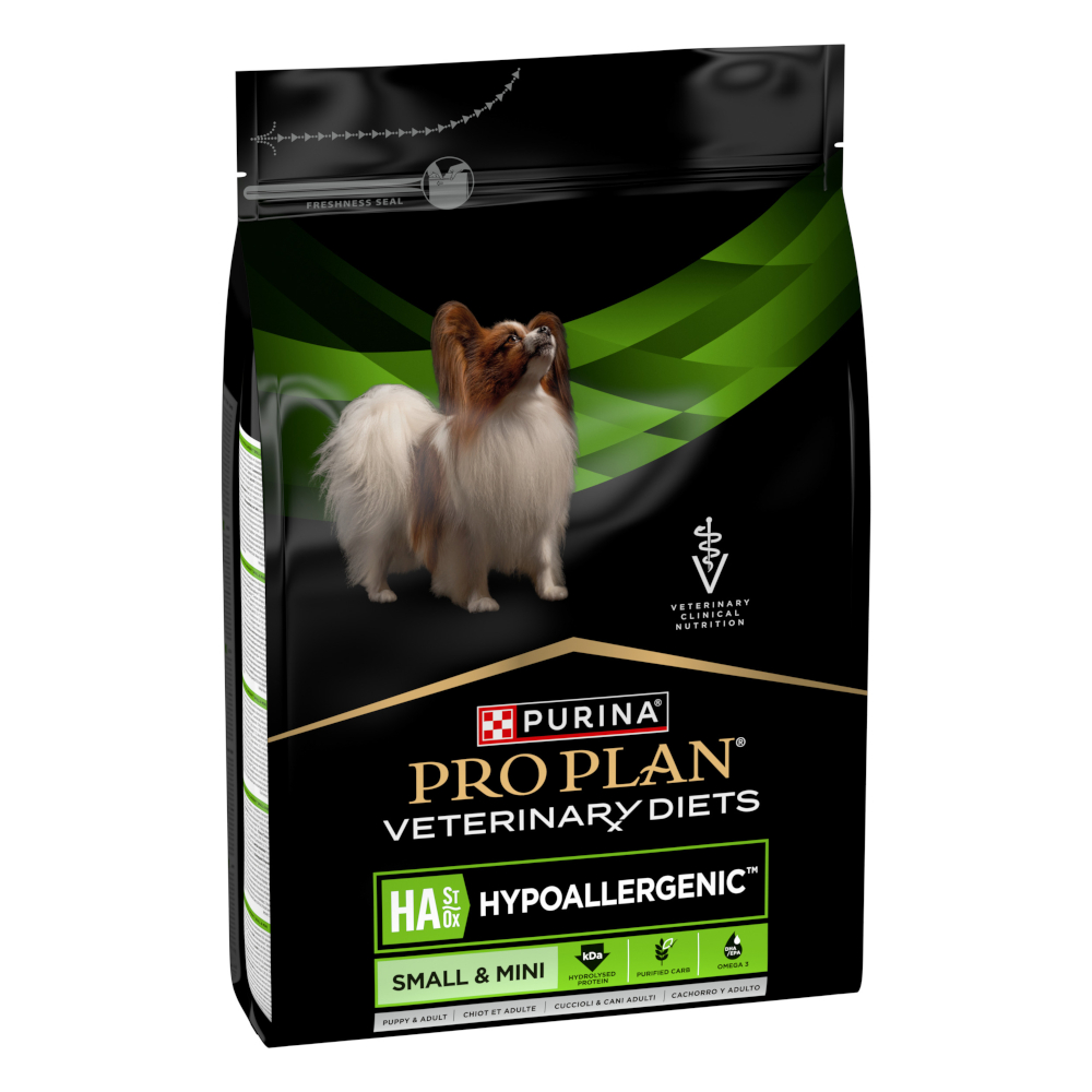 Voordeelpakket: 2×3,8kg PURINA PRO PLAN Veterinary Diets Hypoallergenic Small & Mini Hondenvoer droog