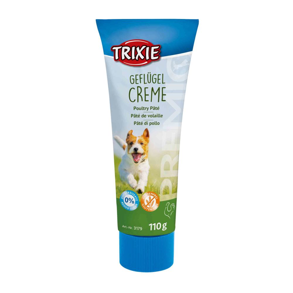 Trixie PREMIO hond 110 g – Voordeelpakket: 6 x Gevogelte Creme