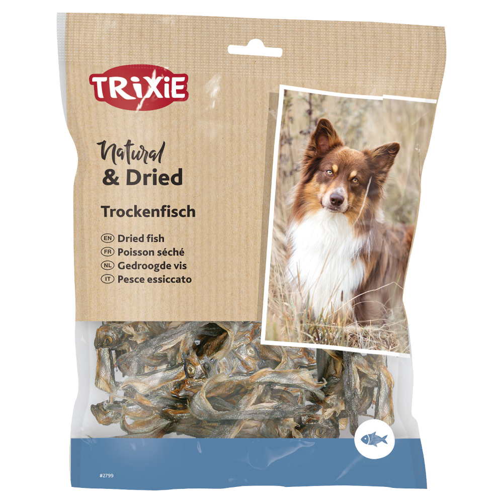 200g Trixie Natural & Gedroogde gedroogde vis hondensnacks